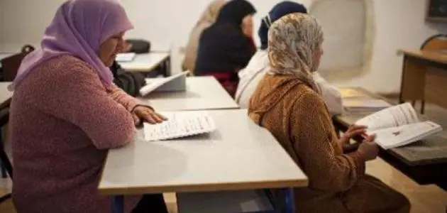 محو الأمية للكبار